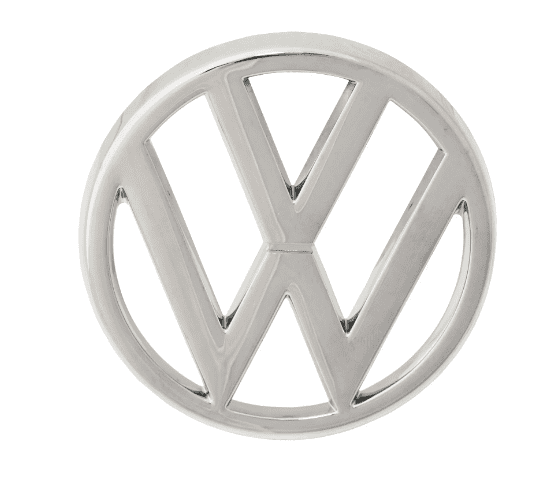 Chrome VW Front Grille Badge 95mm: T25 1980-1991