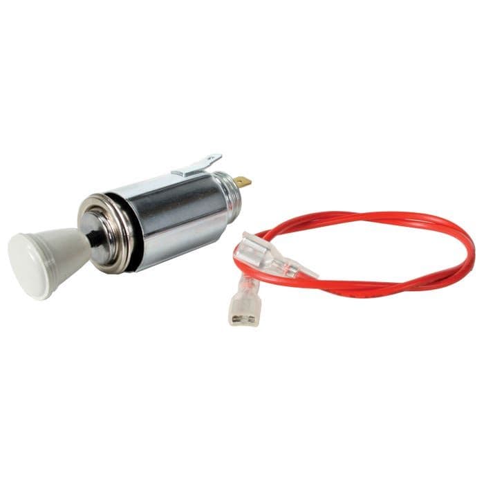Cigarette Lighter with Grey Knob: Beetle 1950-1979, T2 Bay 1968-1979, T2 Split 1950-1967