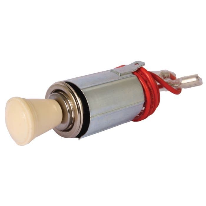 Cigarette Lighter with Ivory Coloured Knob: Beetle 1950-1979, Beetle Cabrio 1950-1979