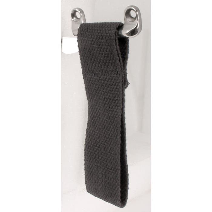 Cleat Cargo Door Check Strap Polished: T2 Split 1950-1967