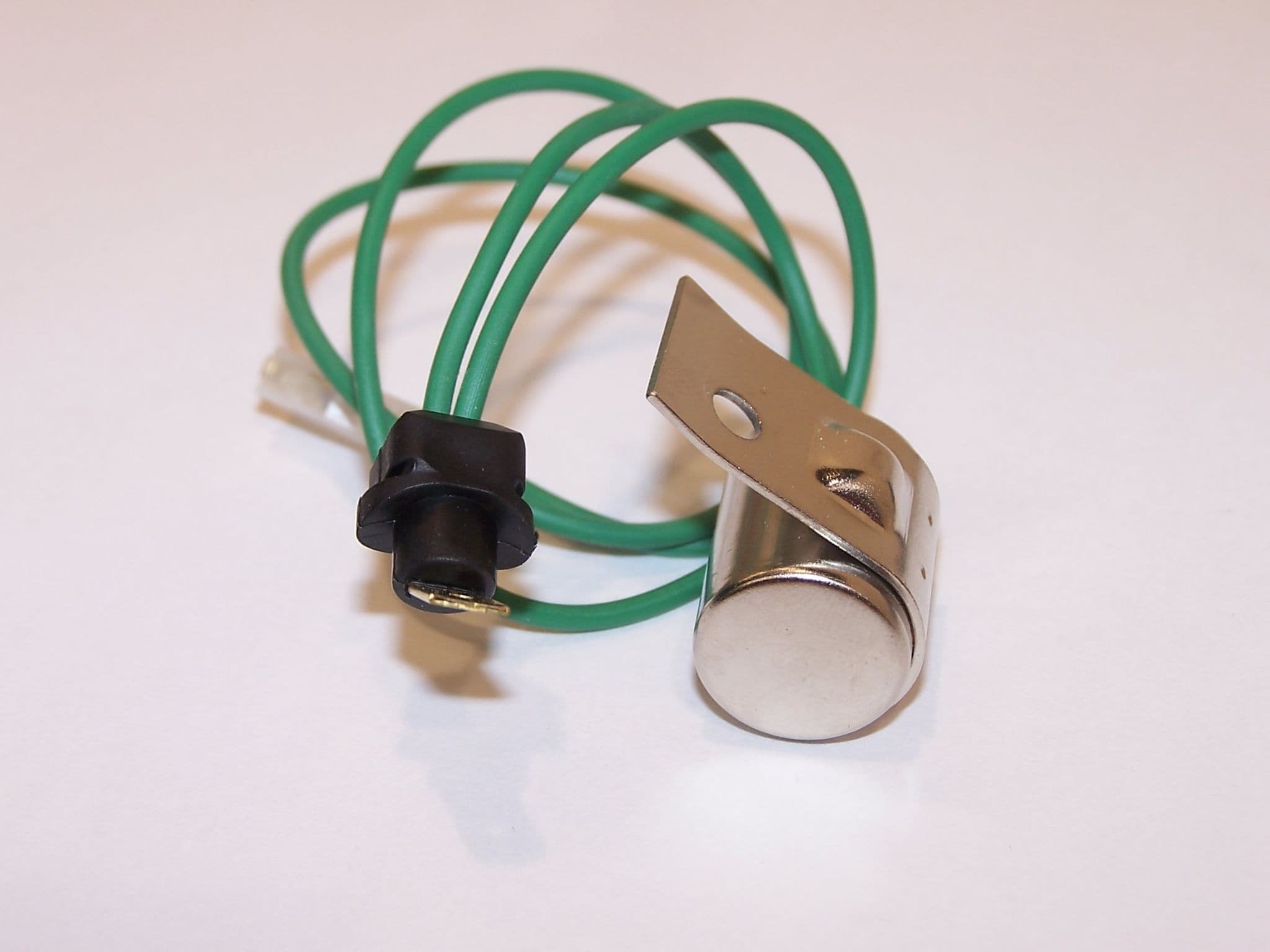 Condenser for VW Beetle and Type 2 Van 8/70 to 1/73 round hole in side