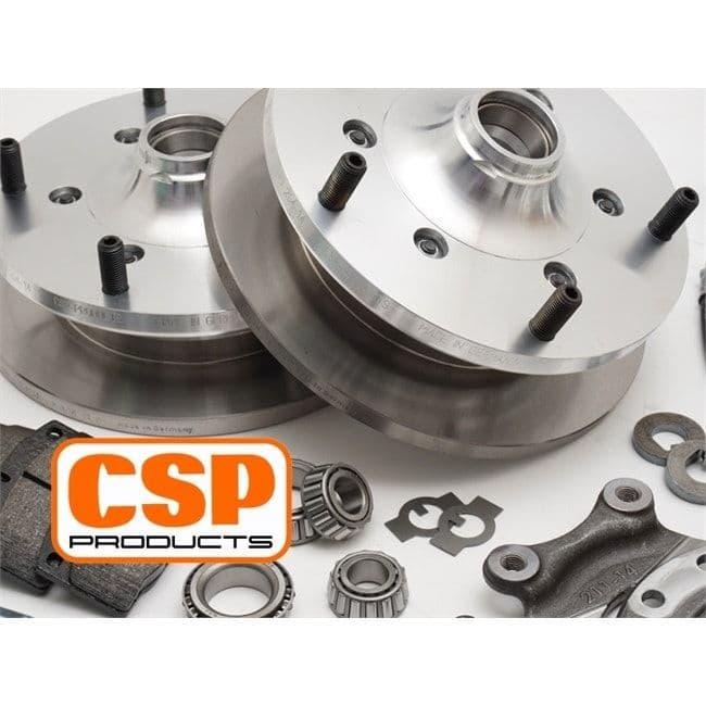CSP Front Disc Brake Conversion Kit with 5x205 Stud Pattern for 14" Wheel: T2 Bay 1968-1970, T2 Spli