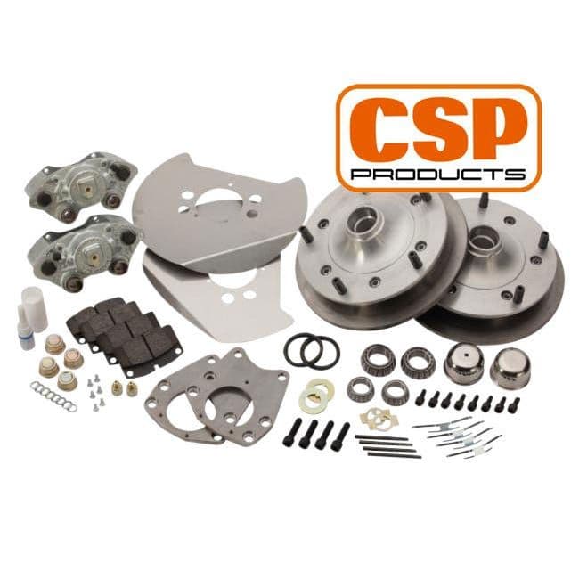 CSP Front Disc Brake Conversion Kit with 5x205 Stud Pattern for 15" Wheel: T2 Bay 1968-1970, T2 Spli