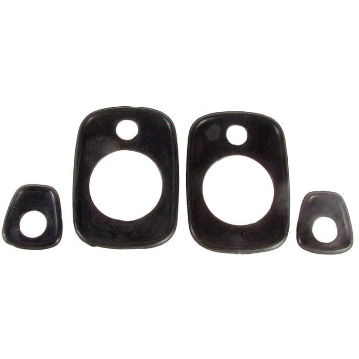 Door Handle Seal Set: T2 Bay 1968-1968, T2 Split 1964-1967, Baywindow USA 1968-1968