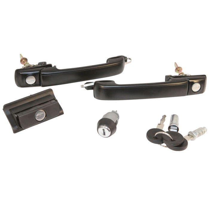 Door Lock Set Complete: Golf Mk3 1992-1998, Golf Mk3 Cabrio 1994-1998