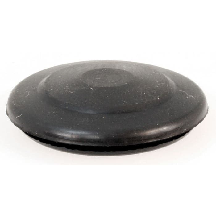 Door Screw Black Rubber Plug: T2 Split 1950-1962