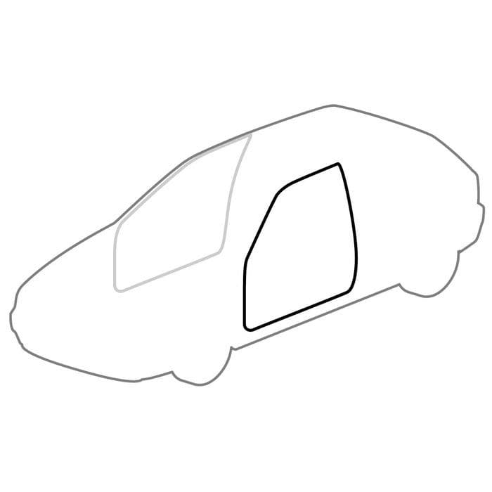 Door Seal Inner: Golf Mk3 1992-1998, Golf Mk3 Cabrio 1994-2002, Vento 1992-1998