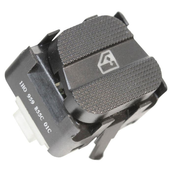 Electric Window Switch for Single Window: Golf Mk3 1992-1998, Golf Mk3 Cabrio 1994-1998, Vento 1992-