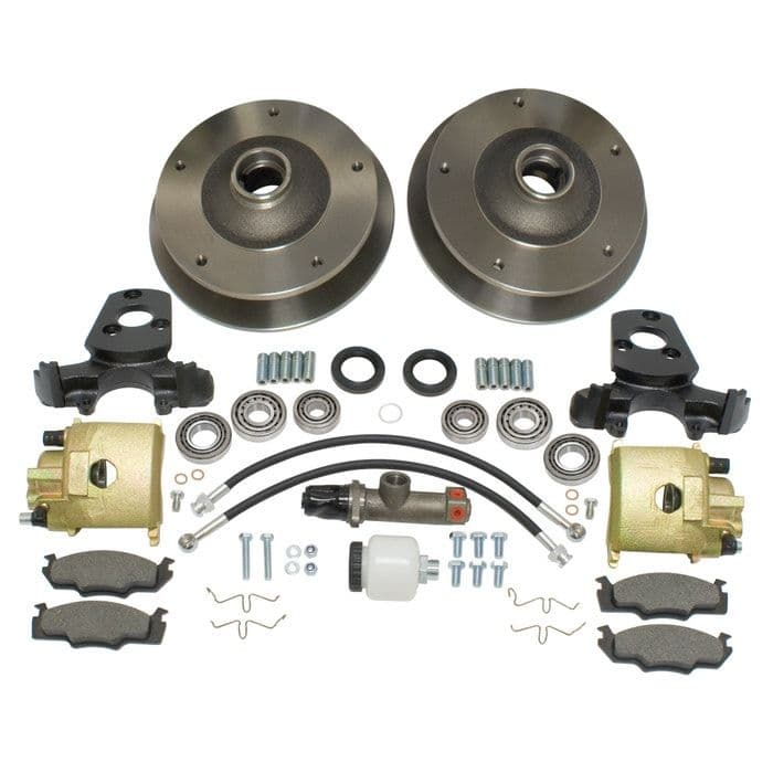 EMPI Front Disc Brake Kit: 356 1955-1963