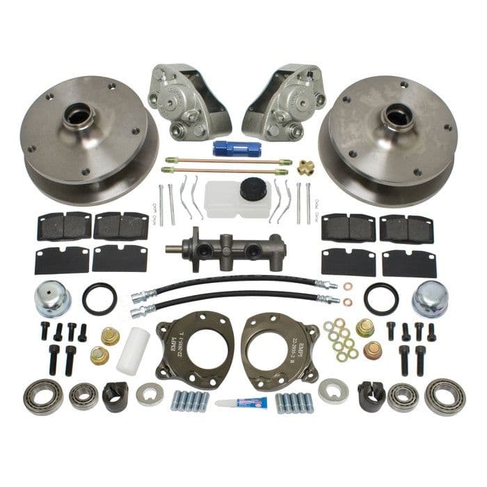 EMPI Front Disc Brake Kit with 5x205 Stud Pattern: T2 Bay 1968-1970