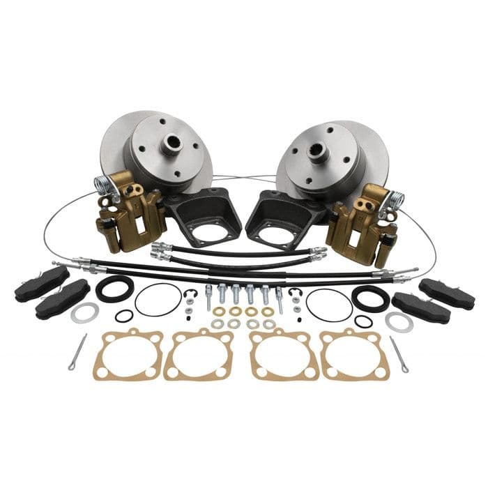 EMPI Rear Disc Brake Kit For IRS 4x130 Stud Pattern Beetle 19731979 Karmann Ghia 19731974 Beetl