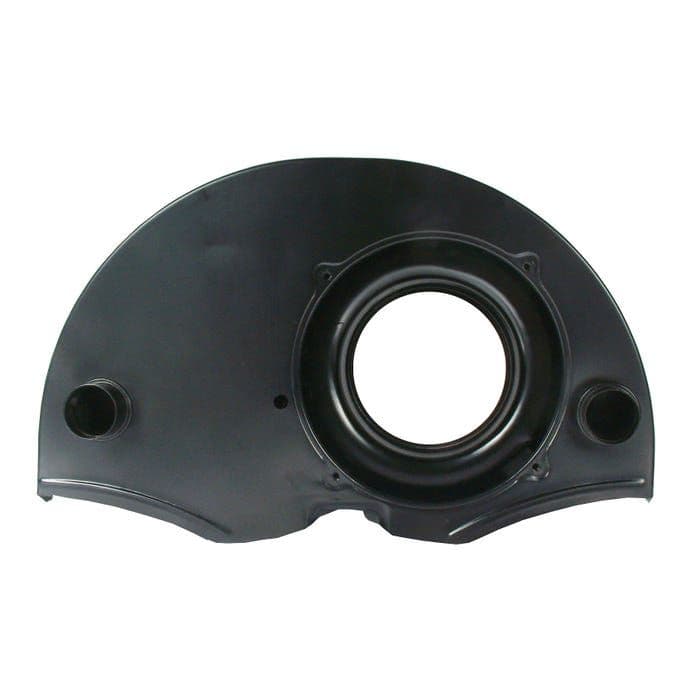 Fan Shroud with Air Outlets Twin Port Black: Beetle 1960-1979, T2 Bay 1968-1979, T2 Split 1960-1967