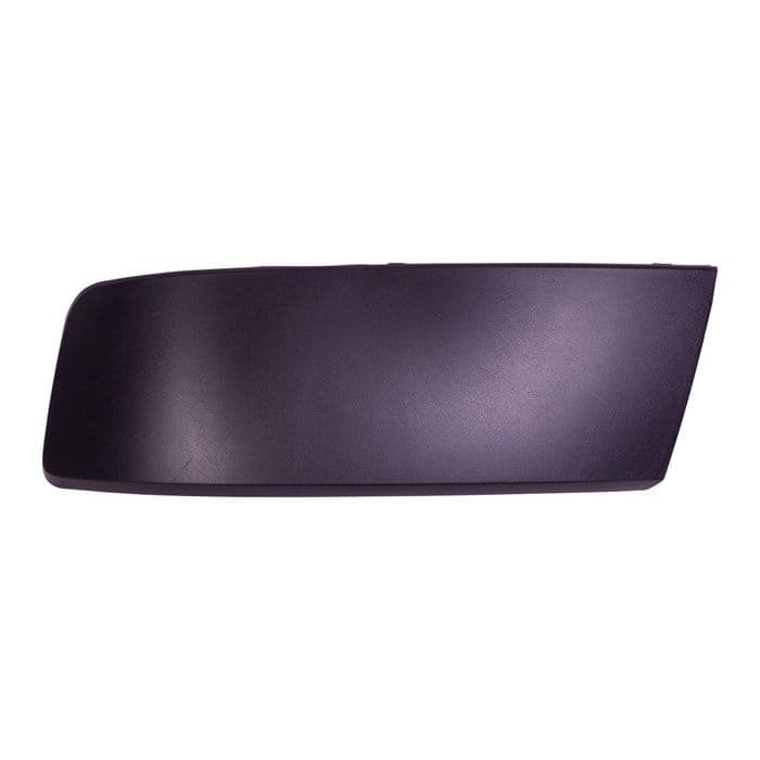Front Bumper Moulding, No Park Sensor Hole, Black, Left, T5.1 Facelift: T5 2013-2015