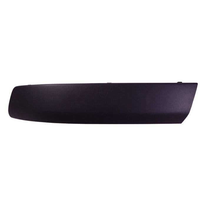 Front Bumper Moulding, No Park Sensor Hole, Graphite, Left, T5 Pre Facelift: T5 2003-2010