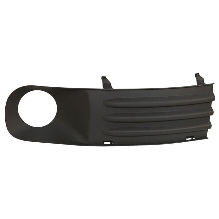 Front Bumper Moulding with Fog Hole, Graphite, Left, T5 Pre Facelift: T5 2003-2010
