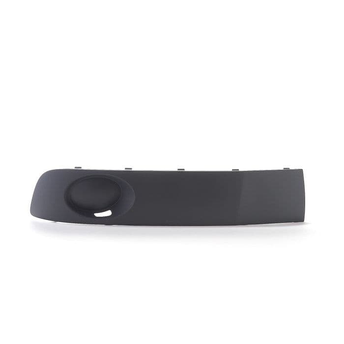 Front Bumper Moulding without Fog Hole, Primed, Left, T5.1 Facelift: T5 2009-2015