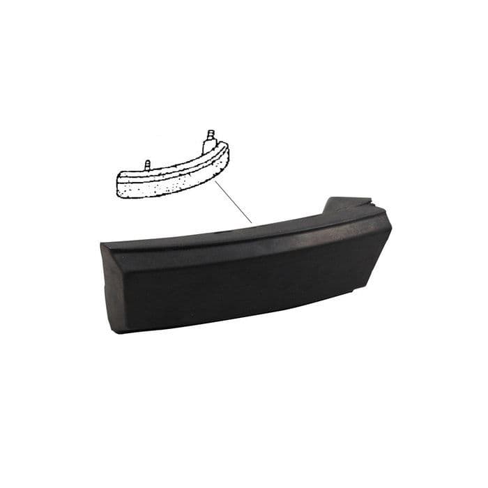 Front Bumper Rubber Corner Moulding Left 911 19741989 930 19751989