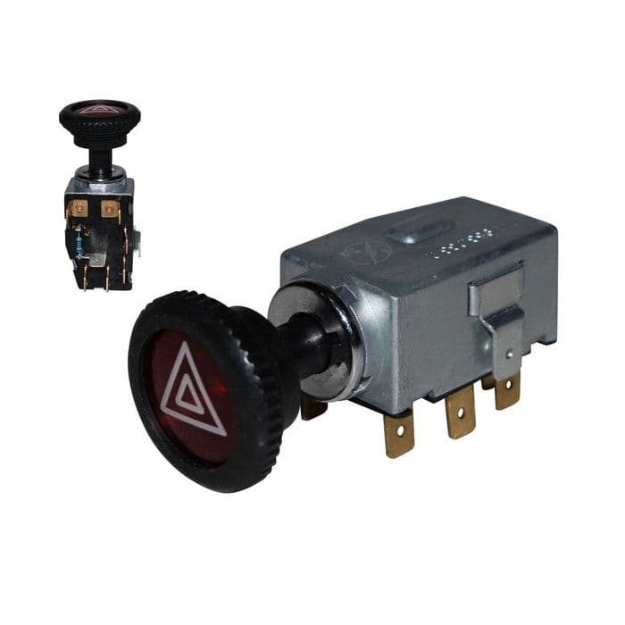 Hazard Warning Light Switch: Beetle 1968-1979, T2 Bay 1968-1979, Karmann Ghia 1968-1974