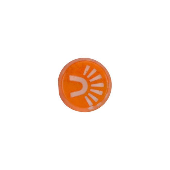 Hazard Warning Light Switch Cap with Symbol: 911 1965-1970, 912 1965-1969