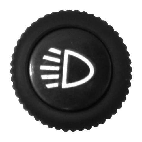 Headlight Switch Knob with Cap for Metal Dashboard: Beetle 1968-1972, T2 Bay 1968-1972, Karmann Ghia