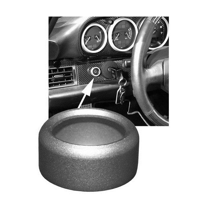 Headlight Switch Trim Ring Aluminium: 993 1994-1998