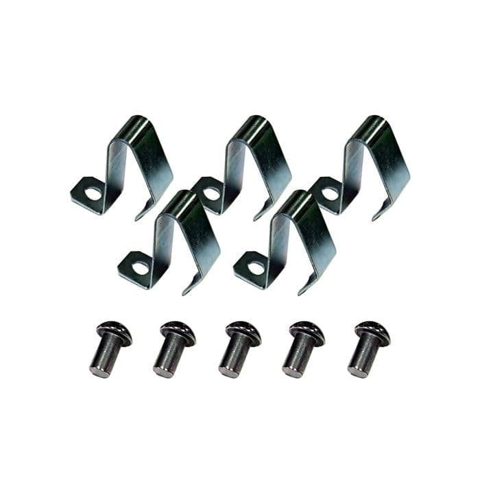 Hub Cap Clip and Rivet Kit: Beetle 1950-1967, T2 Bay 1968-1970, T2 Split 1950-1967
