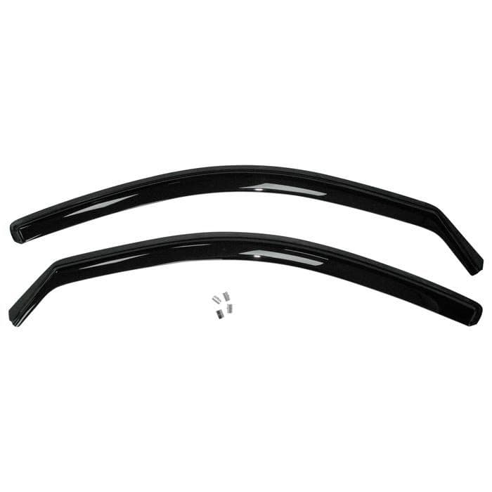 InChannel Wind Deflectors Smoked for 3 Door Golf Mk4 19982004