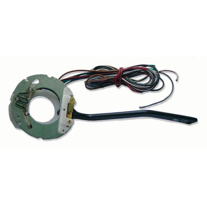 Indicator Switch Satin Black: Beetle 1968-1970, Karmann Ghia 1968-1970, Beetle Cabrio 1968-1970