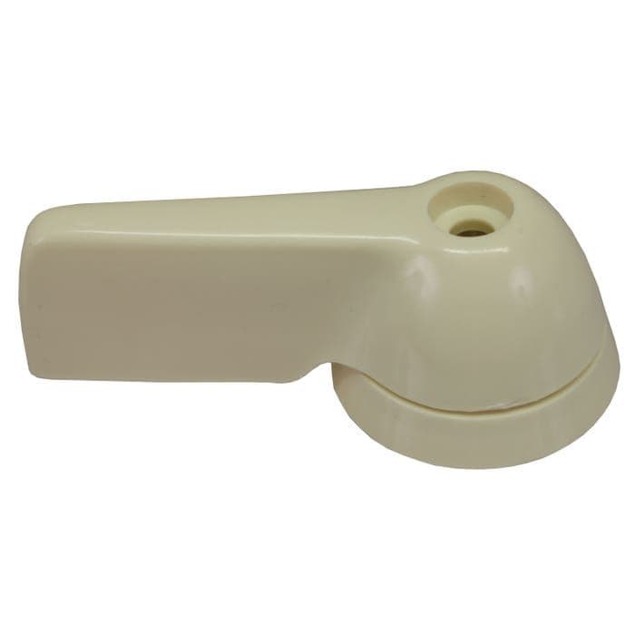 Interior Cab Door Handle & Escutcheon Set, Ivory Coloured, 4 Piece: T2 Split 1966-1967