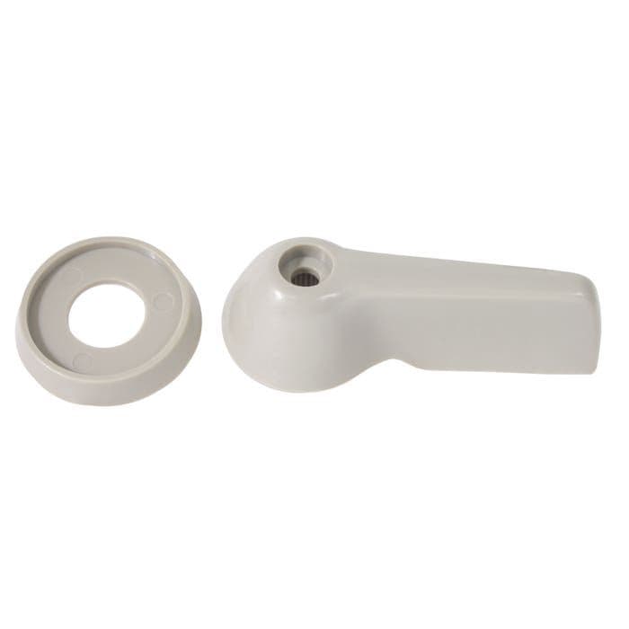 Interior Door Handle and Escutcheon Set in Beige: T2 Split 1966-1967