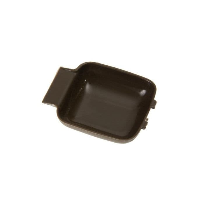 Interior Door Handle Finger Plate Black: Beetle 1967-1979, T2 Bay 1974-1979, Karmann Ghia 1967-1974
