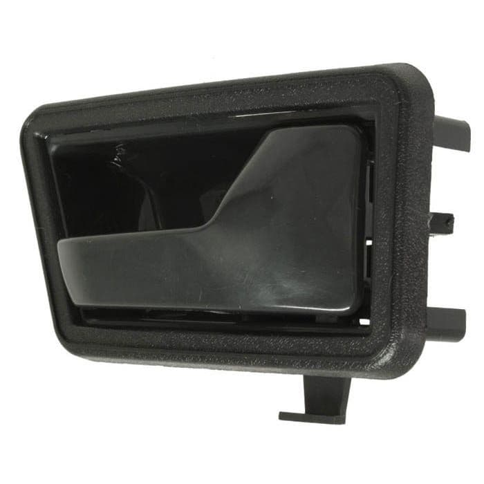 Interior Door Handle & Housing Black Right: Golf Mk2 1984-1992, T4 1991-2003, Scirocco 1981-1992
