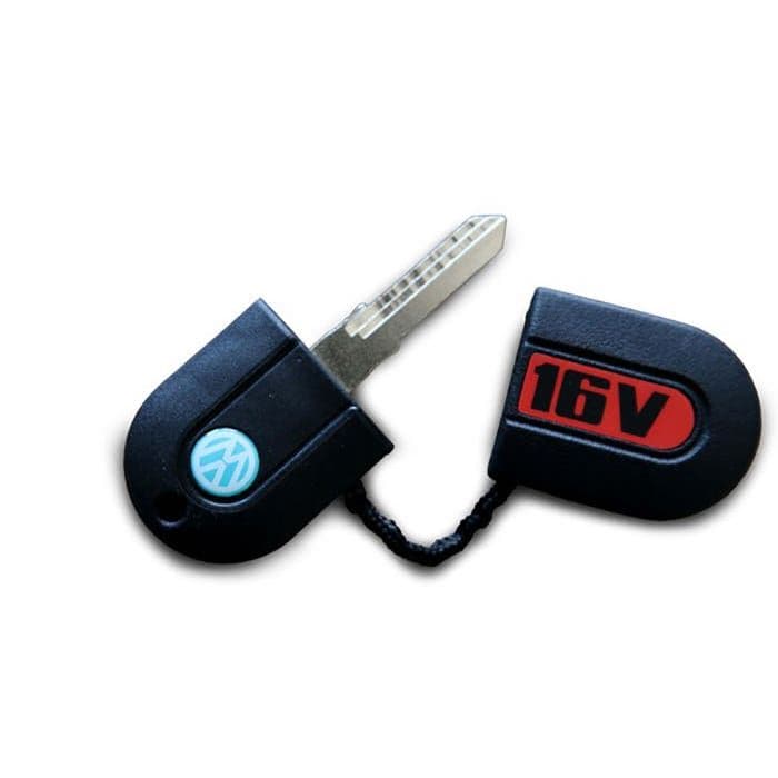 Key Blank with AH Profile and 16V Key Fob Cover: Golf Mk2 1986-1992, Scirocco 1987-1992, Jetta 1986-