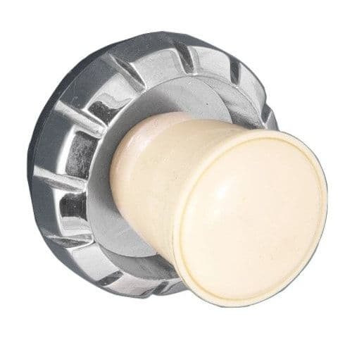 Knob Set, 3 Point Back, Ivory Coloured Knobs: Beetle 1947-1979, T2 Bay 1968-1979, T2 Split 1950-1967