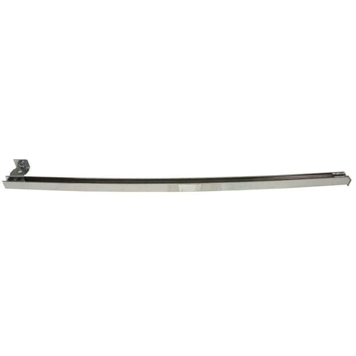 Left Fixed Quarter Light Upright Bar Chrome: T25 1980-1992