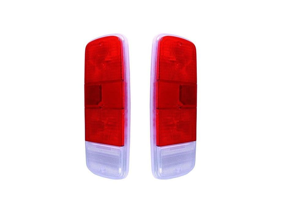 Light lens rear Red Red and Clear sold as a pair for VW Type 2 van 1972 ...