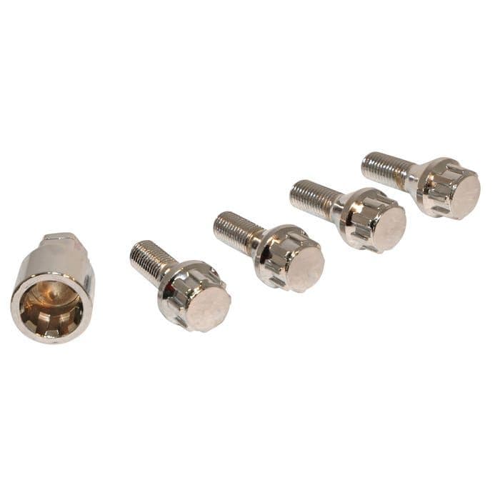 Locking Wheel Bolts M12x1 5 23mm Tapered Golf Mk1 19751983 Golf Mk2