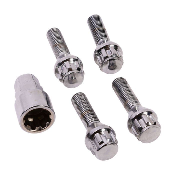 Locking Wheel Bolts M12x1 5 33mm Tapered Beetle 19471967 Karmann Ghia