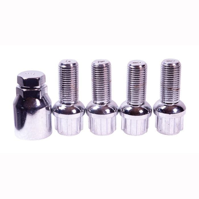Locking Wheel Bolts M14x1 5 28mm Set of 4 Radiused Beetle 19671979 T2 Bay 19681970 T2 Split 195