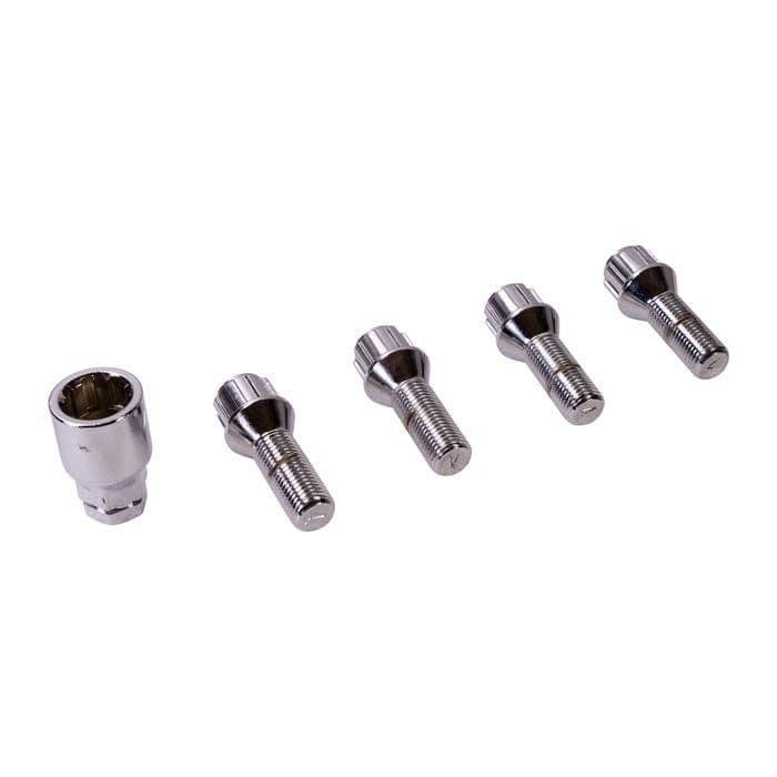 Locking Wheel Bolts, M14x1.5 32mm Tapered: Beetle 1967-1979, T2 Bay 1968-1970, T25 1980-1992