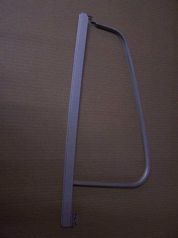 Quarter window frame VW Type 2 left for fixed glass, in cab door