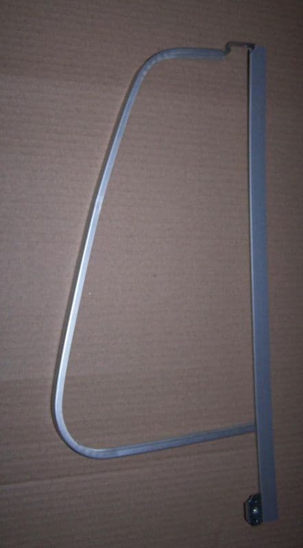 Quarter window frame VW Type 2 Right for fixed glass, in cab door