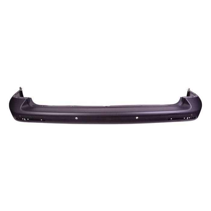 Rear Bumper, Black, With Parking Sensor Holes, T5.1 Facelift: T5 2013-2015
