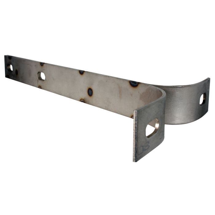Rear Right Bumper Iron Stainless Steel: Karmann Ghia 1960-1971