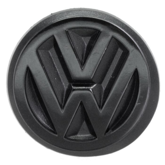Rear VW Emblem, Black: Golf Mk2 1988-1992
