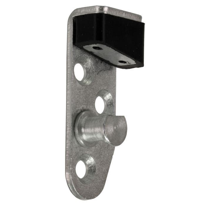 Right Door Striker Plate with Rubber Stop: T2 Split 1964-1966