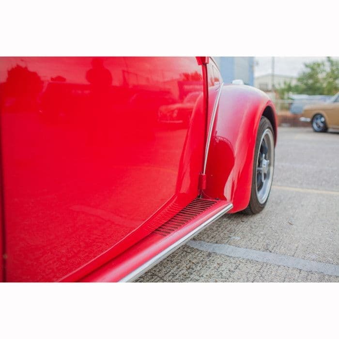 Running Boards Stainless Steel Louvered Pair Beetle 19521979 Beetle