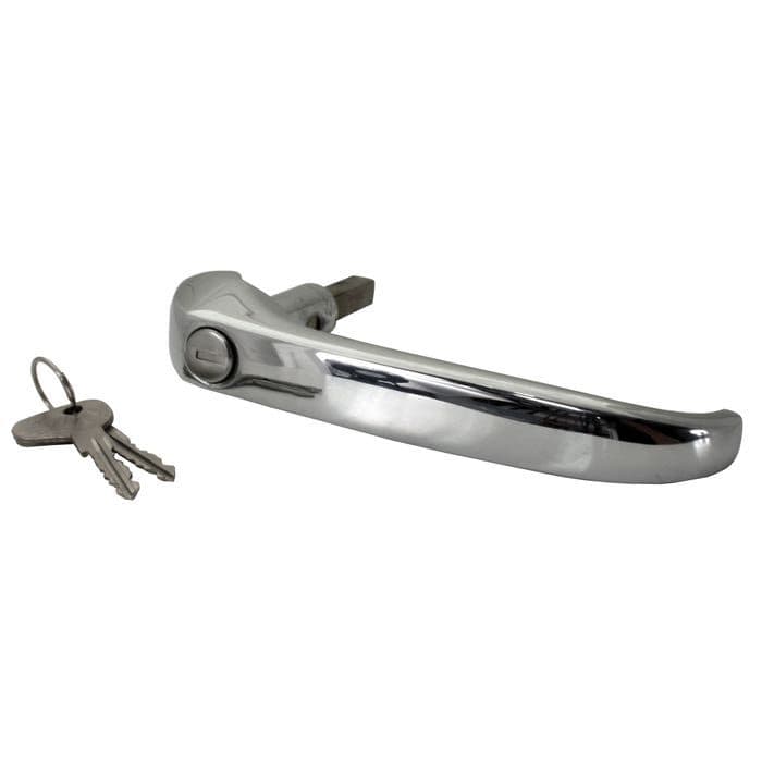 Sliding Door Exterior Handle Chrome: T2 Bay 1968-1973