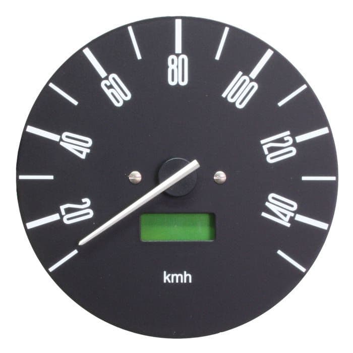 Smiths Digital Speedometer 140 KMH with Black Face T2 Bay 19761979