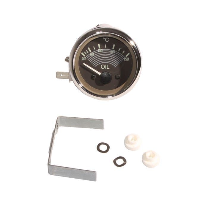 Smiths Original Style Oil Temperature Gauge 150C 52mm 12V Brown T2